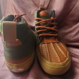 VANS Sk8-Hi Del Pato MTE (Tortoise Shell / Kombu Green) Size M 3.5 W 5 NWOT
